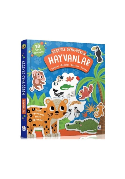Keçeyle Oyna - Öğren Hayvanlar - Uapj-764604