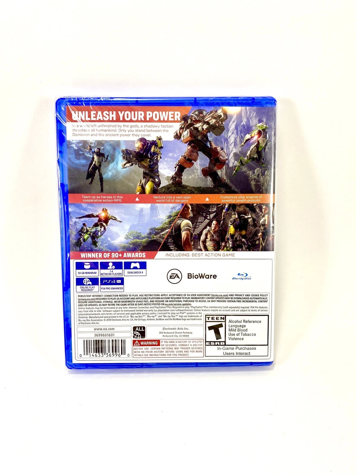 Anthem Playstation 4 Cd Oyun Tehşir