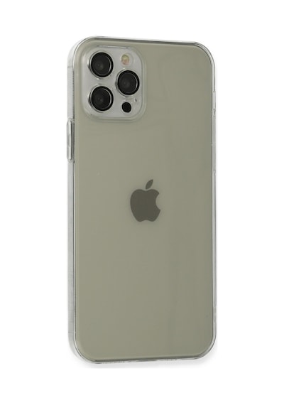 Apple iPhone Uyumlu  12 Pro Kılıf Fly Lens Silikon - Şeffaf