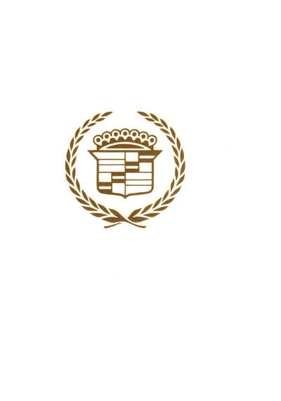 Etiketçilere Özel Cadillac Kelebek Cama Özel Sticker Takım 2 Adet