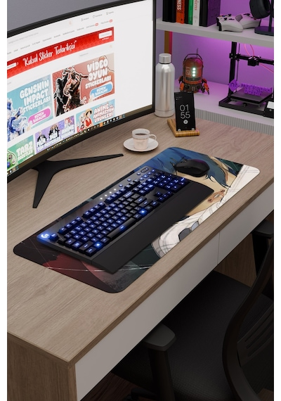 Metaphor: Refantazio Dikişli Kauçuk Oyuncu Mousepad V4 - 70x30 Xl Gaming Mouse Pad