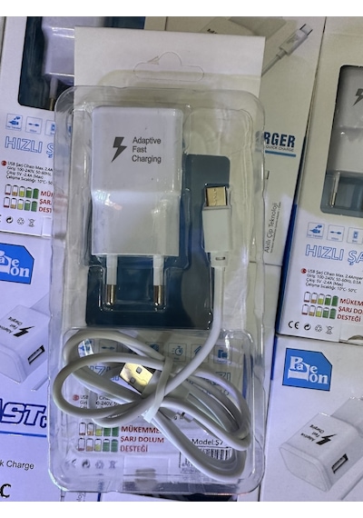 Type-c Hızlı Şarz Adaptör+usb Kablo