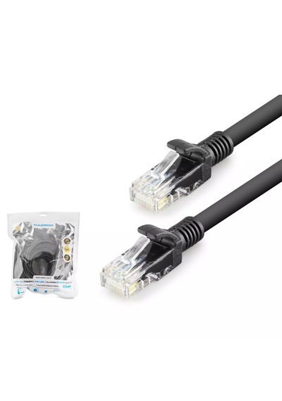 Hadron Hdx5075 Cat6 Kablo 1000gb 250mhz 20m Siyah Siyah
