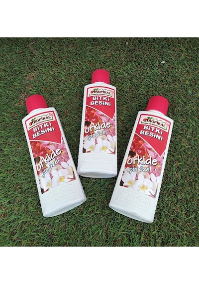 Orkide için Özel Bitki Besini 3 Adet 225 ML Orkide Besini