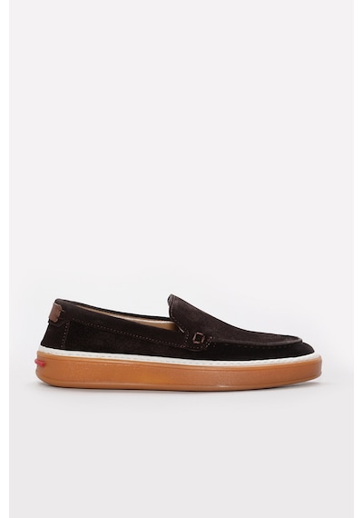FAST STEP Hakiki Deri Erkek Casual Ayakkabı 299ga115 Kahverengi