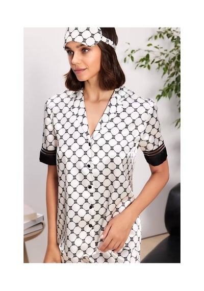 Pierre Cardin Kadın Pijama Takımı 1305.syh Siyah