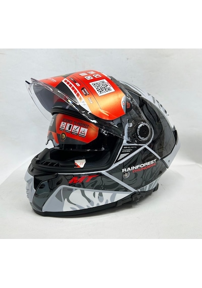 Mt Thunder 4sv Rainforest C2 Parlak Renk Beyaz - Siyah