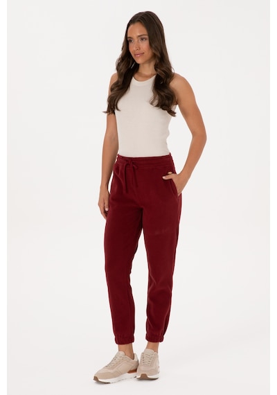 U.S. Polo Assn. Kadın Bordo Polar Jogger Eşofman Altı 50318758-VR014