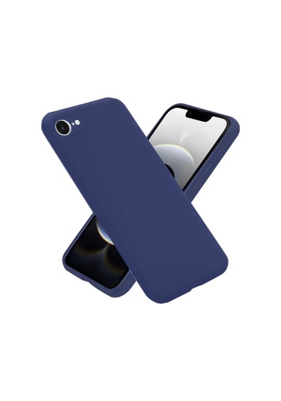 Newface Apple İphone 16e Kılıf First Silikon - Lacivert