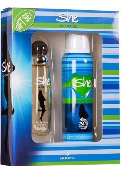 She Cool Kofre Kadın Parfüm Kofre EDT 50 ML + Deodorant 150 ML