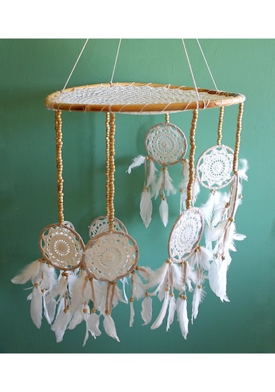 Zenviya21 Rüya Kapanı Dream Catcher No:2 L Zenya785 Renkli