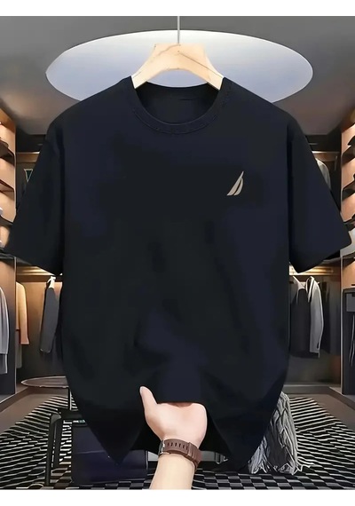 Startmore Unisex Tasarım Baskılı Oversize %100 Pamuk Siyah