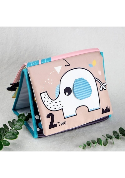 Tummy Time Hışırtılı Yumuşak Bez Aktivite Kitabı - Koala