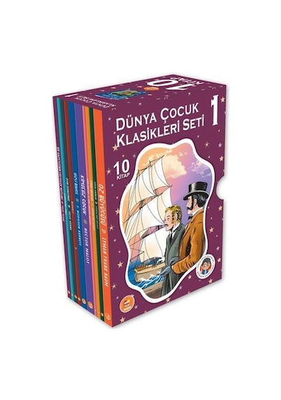 Dünya Çocuk Klasikleri Seti-1 10 Kitap Biom Yayınları