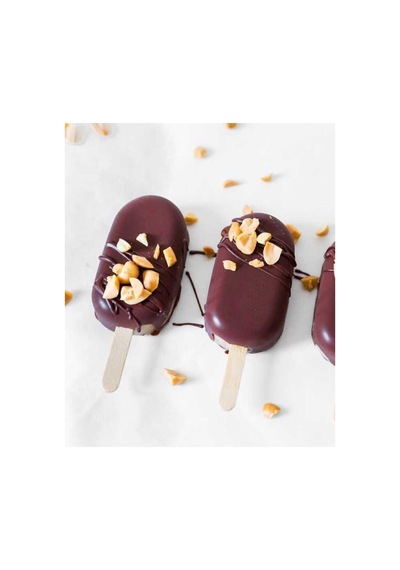 Myebi Magnum 8'li Silikon Dondurma Kalıbı Mini Boy, Beyaz