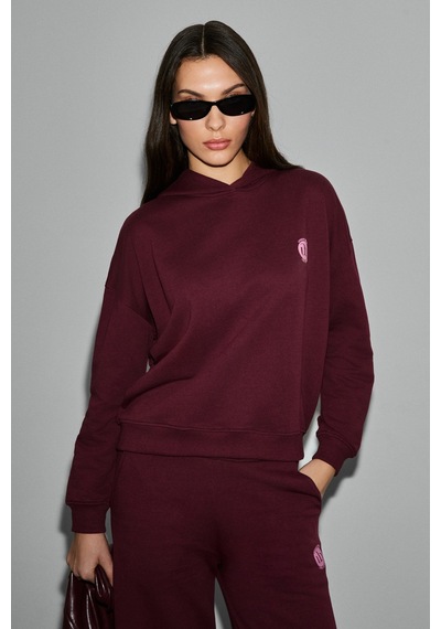 Urban Beat Elıtsa Kadın Bordo Sweatshirt Bordo