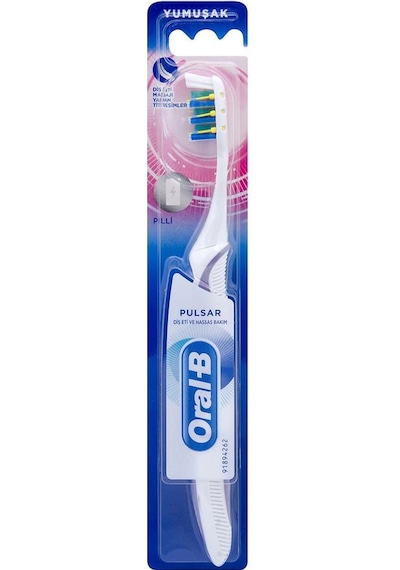 Oral-B Pulsar Diş Eti ve Hassas Bakim Yumuşak Pilli Diş Fırçası