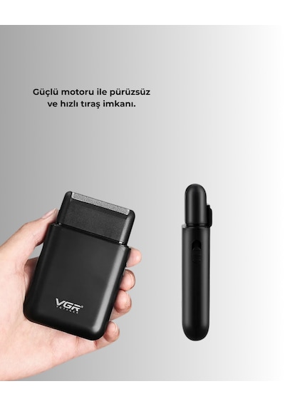 Usb - 709 - Şarjlı Erkek Tıraş Makinesi Cilt Dostu Ve - Dpmıx-hb - Kompakt Tasarım