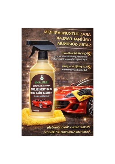 Araç Temizleyici Parlatıcı, 500 Ml, Boyalı Ve Plastik Alanlar İçin