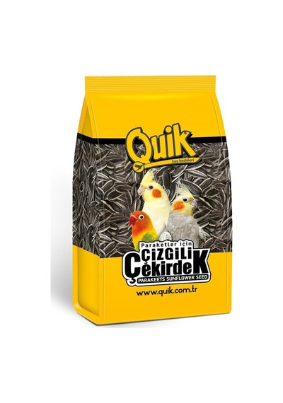Quik Çizgili Paraket Çekirdeği 500 Gr