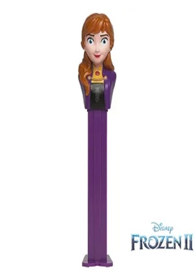 Pez Dispenser Frozen Anna Meyve Aromalı Şekerleme Makinesi Ve Şekerleme Yedekleri