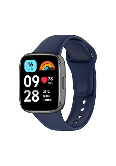 Xiaomi Redmi Watch 3 Active Uyumlu Klasik Uns Kordon Turuncu