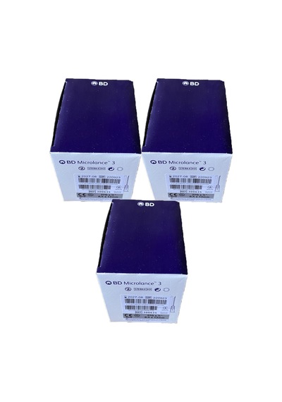 Bd Microlance Gri Iğne Ucu 27 G X 1/2 0,40 X 13mm 100'lü(3 KUTU)