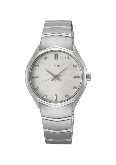 Seiko Sur615p1 Kadın Kol Saati Gri