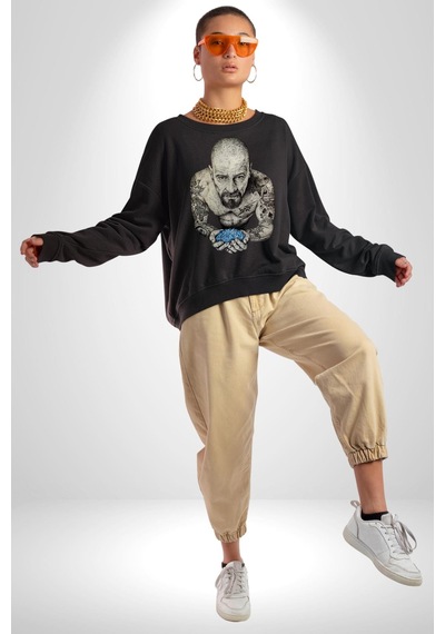 Breaking Bad Kadın Erkek Siyah Sweatshirt Siyah