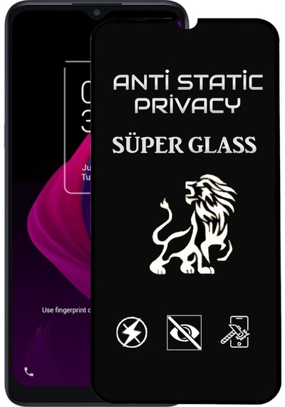 Tcl 10 Se Tam Kaplayan Anti Statik Hayalet Süper Cam Ekran Koruyucu