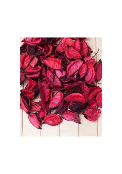 1000 Adet Kırmızı Gül Yaprağı Kuru Gül Yaprağı Romantik Süsleme Dekoratif Yaprak 2 Paket Kırmızı - 611576191 Kırmızı