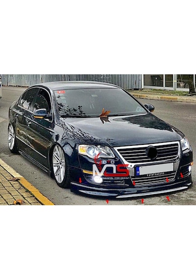 Vw Passat B6 R Line Ön Tampon Eki Karlık Fiberglass Boyasız