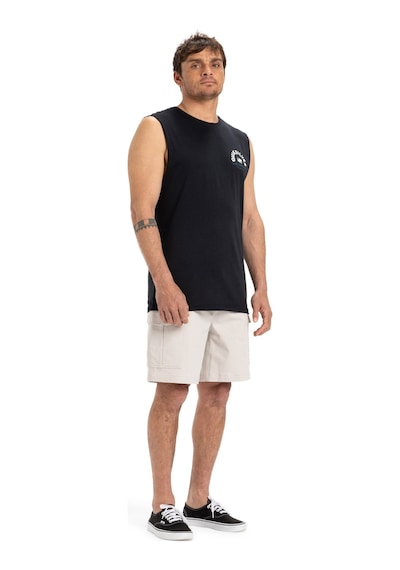 Quiksilver Ev Summer Road Muscle Siyah Erkek Kısa Kol T-shirt 000000000102233759 Siyah
