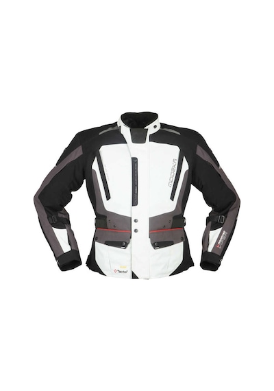 Modeka Vıper Lt Waterproof Ceket Siyah Açık Gri
