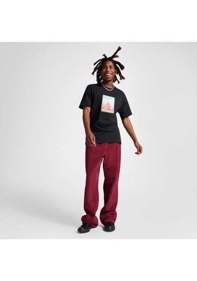 Converse Colorful Sunrise Erkek Siyah T-shirt