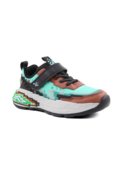 Pepino 2216 Yeşil Kahve Çocuk Sneakers