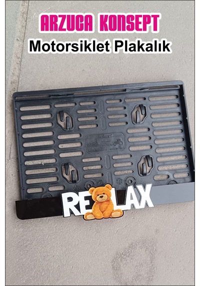 Pleksi Motor Plakalık Relax Motorsiklet Plakalık Motor Plakalığı Pleksi Motorsiklet Plakalığı