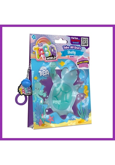 Bezos Taba World Squishy Ready Made - Kaplumbağa Bty