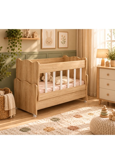 Missidea Baby Ahşap Sonomo Sallanır Anne Yanı Bebek Beşiği 50x100 Cm Yatak Dahildir Kahverengi Missidea Baby Ahşap Sonomo Sallanır Anne Yanı Bebek Beşiği 50x100 Cm Yatak Dahildir Kahverengi
