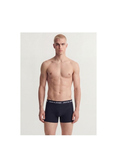 Jack & Jones Jack Jones Kevın 3 Lü Paket Erkek Boxer 12301248 Siyah