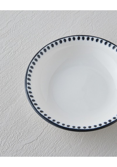 English Home Black Dots Porselen Çerezlik 11 Cm Siyah - Beyaz Siyah - Beyaz