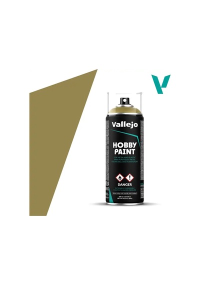 400 Ml. Panzer Yellow Sprey Maket Boyası, Vallejo 28001 Standart