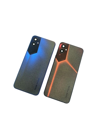 Tecno Pova 4 Mavi Arka Kapak Batarya Kapağı Pil Kapağı Mavi