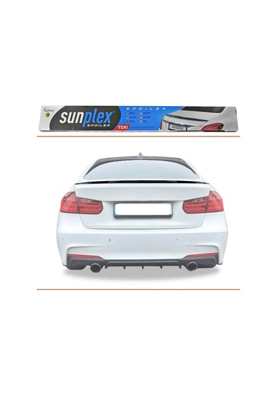 Bmw 3 Serisi F30 Piano Black Spoiler 2012-2018 Arası Sunplex