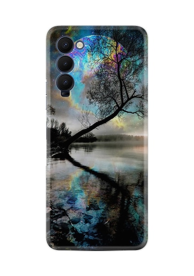 Tecno Camon 18 Premier Kılıf Resimli Desenli Silikon Platinium Series Dream World 1839