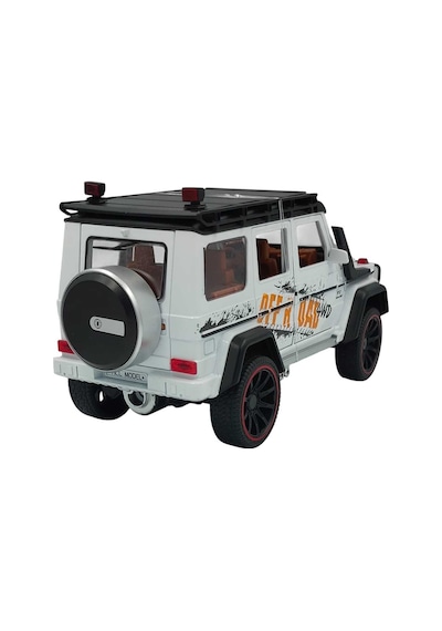 Die Cast Off Road Çek Bırak 1:22 Buhar Çıkartan , Sesli Ve Işıklı Buharlı Jeep