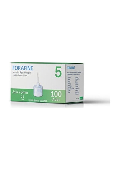 Forafıne Insulın Kalem Ucu 31g 5mm - 30/11/2028