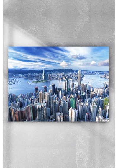 Hong Kong Manzara Poster