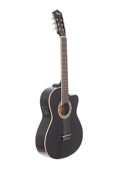 Carissa Cg-160ce Bk Siyah Renk Elektro Klasik Gitar