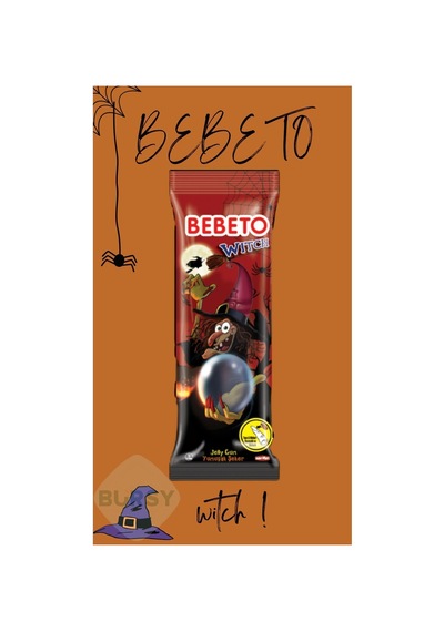 Witch Cadı Tırnağı Yumuşak Şeker & Oyuncak 24 Adet